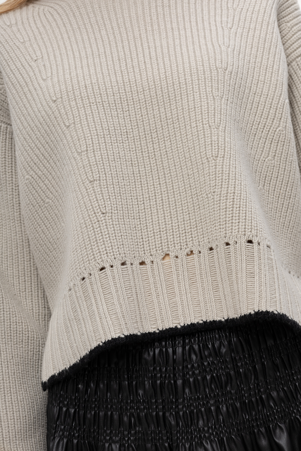 PROENZA SCHOULER SUKIENKA Z SZALEM Wool sweater Proenza Schouler